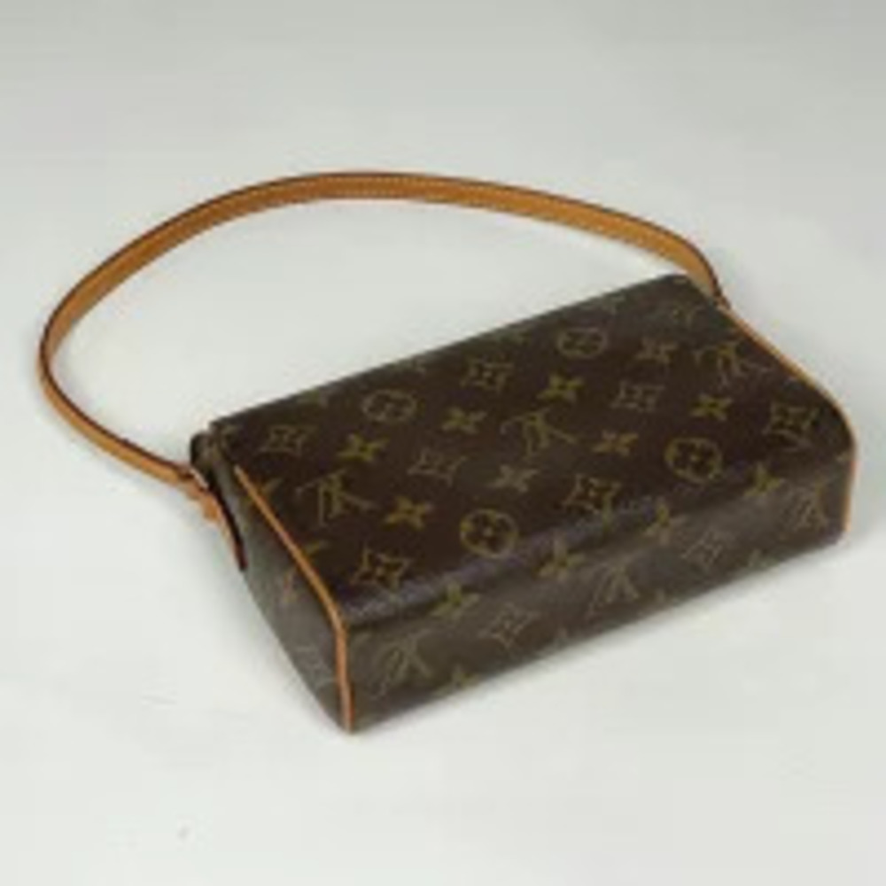 Louis Vuitton Monogram Brown Recital Hobo Handbag Brown